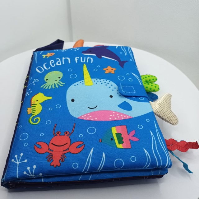 Cartea Senzoriala Empria pentru Bebelusi - O Calatorie Colorata in Lumea Descoperirilor, Ocean [7]