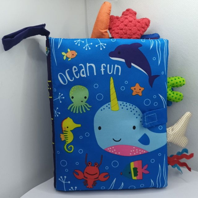 Cartea Senzoriala Empria pentru Bebelusi - O Calatorie Colorata in Lumea Descoperirilor, Ocean [5]