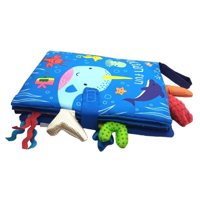 Cartea Senzoriala Empria pentru Bebelusi - O Calatorie Colorata in Lumea Descoperirilor, Ocean [4]