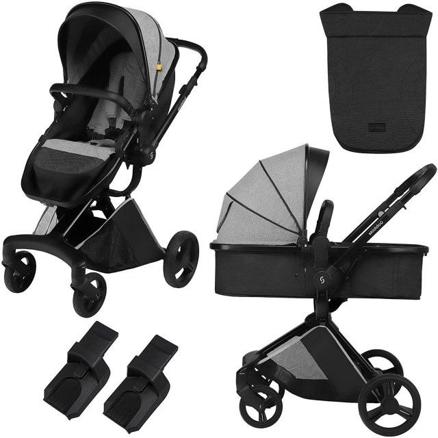 Carucior transformabil 2 in 1 Skiddou Nasjo Normandic Dream, Diverse culori [2]