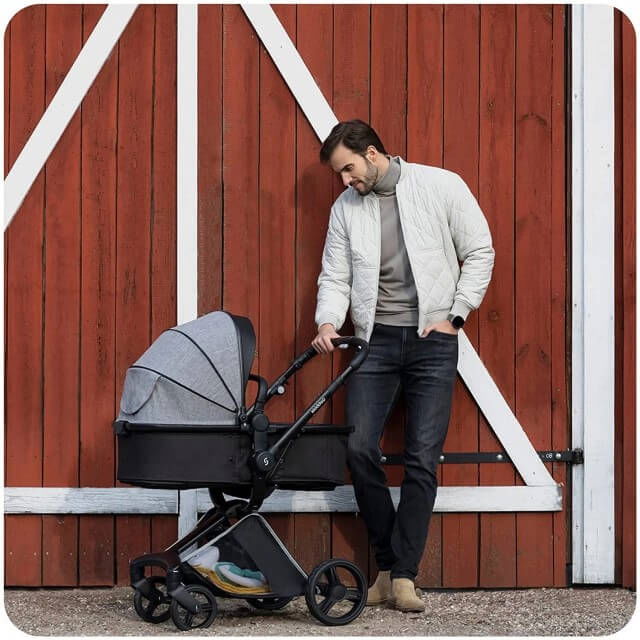 Carucior transformabil 2 in 1 Skiddou Nasjo Normandic Dream, Diverse culori [1]