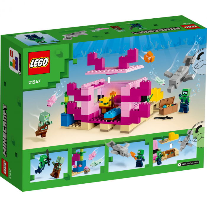 LEGO® Minecraft - Casa Axolotl (21247), 242 piese [2]