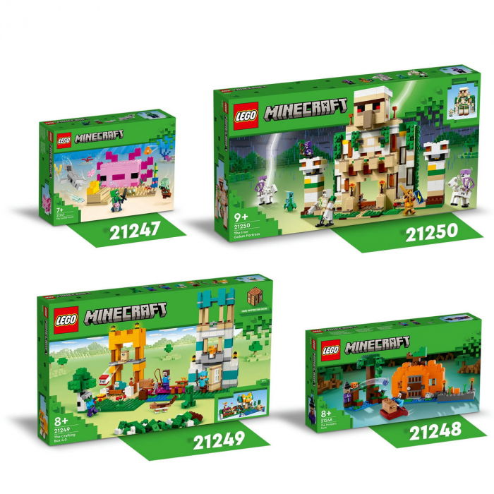 LEGO® Minecraft - Casa Axolotl (21247), 242 piese [9]