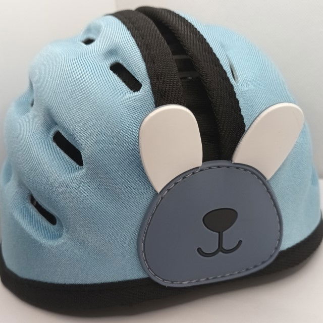 Casca protectie bebelusi cu spuma flexibila, ultrausoara, reglabila, Empria, Iepuras, Diverse culori [6]