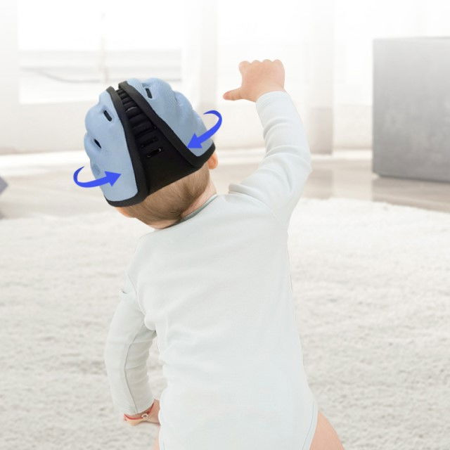 Casca protectie bebelusi cu spuma flexibila, ultrausoara, reglabila, Empria, Iepuras, Diverse culori [10]