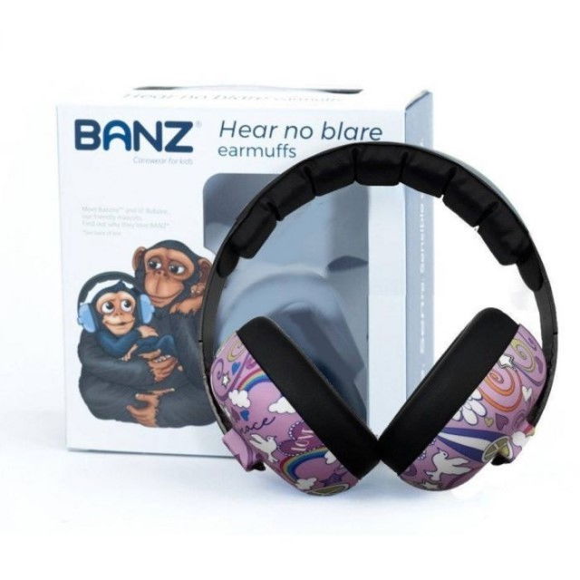 Casti antifonice pentru bebelusi si copii, Banz, Bubzee, 3-36 luni, Peace [4]