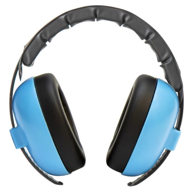 Casti antifonice pentru bebelusi si copii, Banz, Bubzee, 3-36 luni, Sky Blue [2]