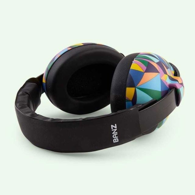Casti antifonice pentru bebelusi si copii, Banz, Bubzee, 3-36 luni, Kaleidoscope [17]