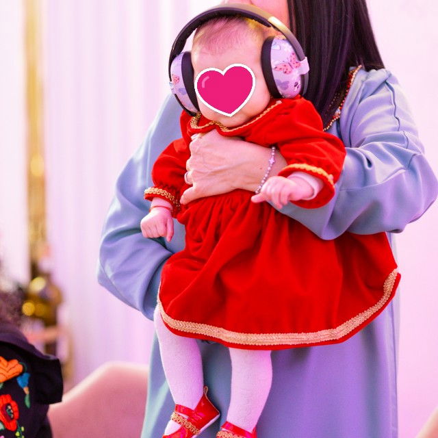 Casti antifonice pentru bebelusi si copii, Banz, Bubzee, 3-36 luni, Butterfly [11]