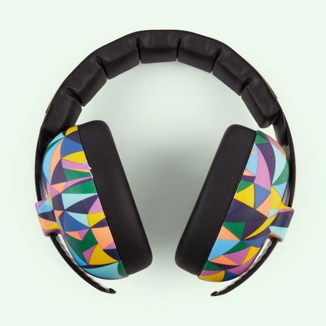 Casti antifonice pentru bebelusi si copii, Banz, Bubzee, 3-36 luni, Kaleidoscope [18]