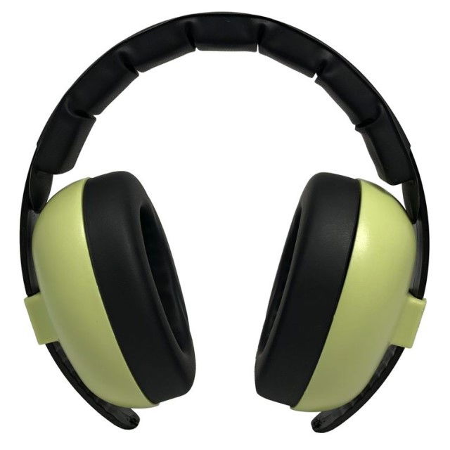 Casti antifonice pentru bebelusi si copii, Banz, Bubzee, 3-36 luni, Verde pal [2]