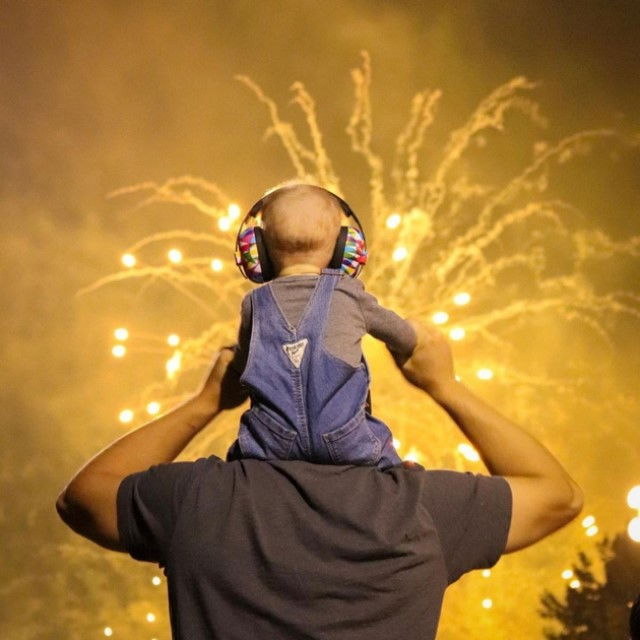 Casti antifonice pentru bebelusi si copii, Banz, Bubzee, 3-36 luni, Kaleidoscope [5]