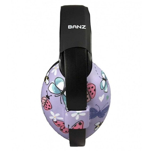 Casti antifonice pentru bebelusi si copii, Banz, Bubzee, 3-36 luni, Butterfly [3]