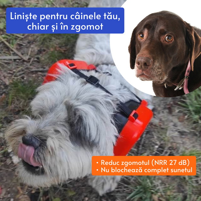 PRODUS RESIGILAT - Casti antifonice pentru caini, talie medie si mare, Empria, Diverse culori [3]