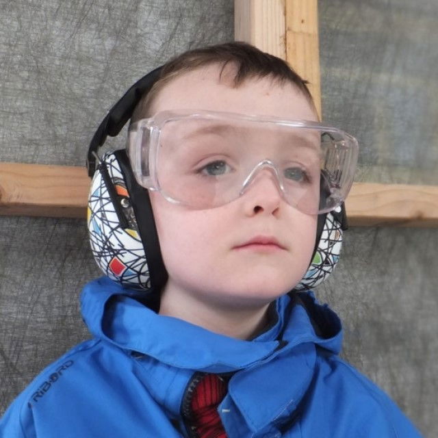 Casti antifonice pentru copii, Banz Bubzee, 3-10 ani, Squiggles [9]