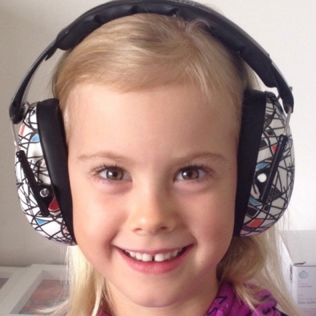 Casti antifonice pentru copii, Banz Bubzee, 3-10 ani, Squiggles [3]