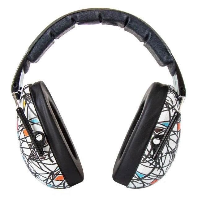 Casti antifonice pentru copii, Banz Bubzee, 3-10 ani, Squiggles [2]