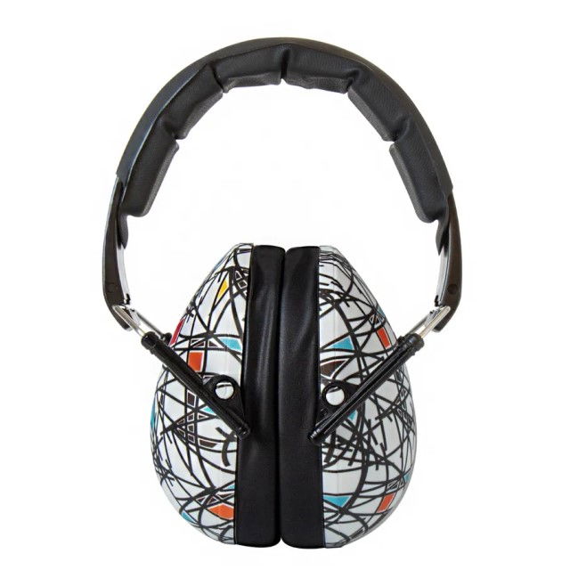 Casti antifonice pentru copii, Banz Bubzee, 3-10 ani, Squiggles [8]