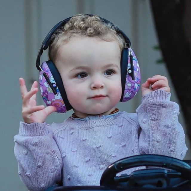 Casti antifonice pentru copii, Banz Bubzee, 3-10 ani, Peace [3]