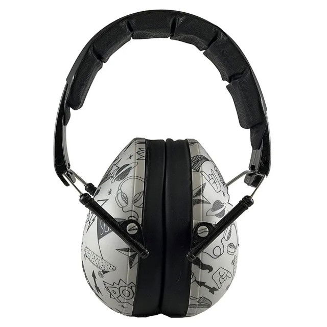 Casti antifonice pentru copii, Banz Bubzee, 3-10 ani, Graffiti [3]