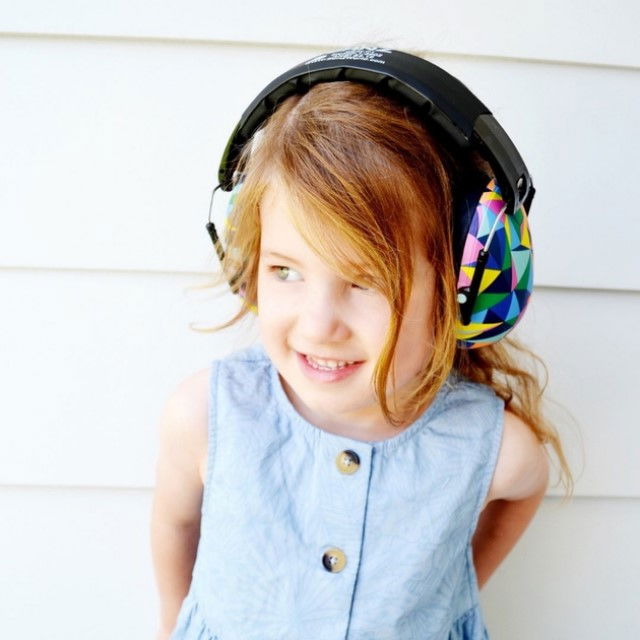 Casti antifonice Banz pentru copii, Bubzee, 3-10 ani, Kaleidoscope [3]