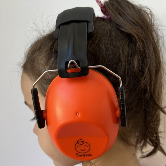 Casti antifonice pentru copii Vivid Slim, model ajustabil, Empria, CitricGlow [10]