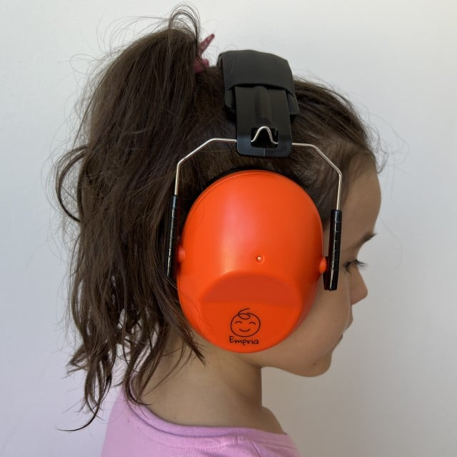 Casti antifonice pentru copii Vivid Slim, model ajustabil, Empria, CitricGlow [12]