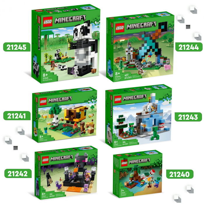 LEGO® Minecraft - Casuta albinelor (21241), 254 piese [10]