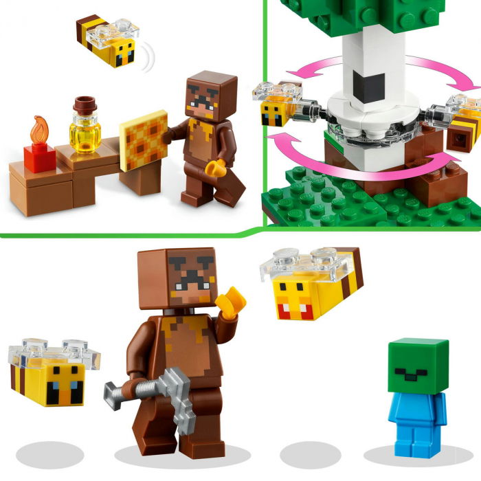 LEGO® Minecraft - Casuta albinelor (21241), 254 piese [9]