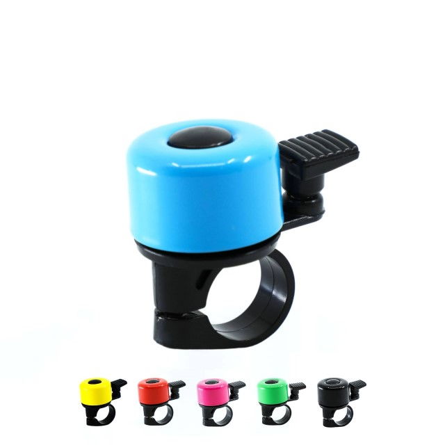 Clopotel pentru bicicleta, sonerie din aluminiu si plastic rezistent, Bleu [4]