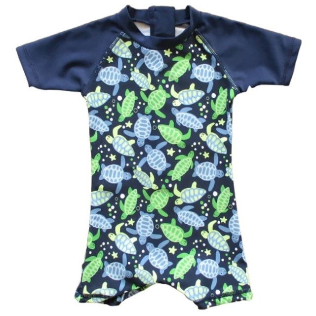 Costume de Baie / Inot pentru bebelusi si copii, Protectie Soare UPF50+, Turttle, Diverse marimi [2]