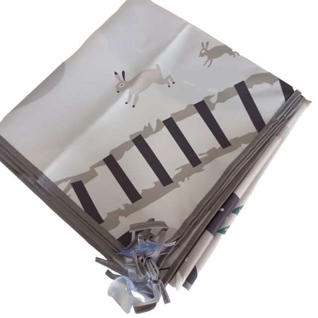 Covoras anti-murdarire pentru scaunul de masa bebe, impermeabil, lavabil, antiderapant, Oras [12]