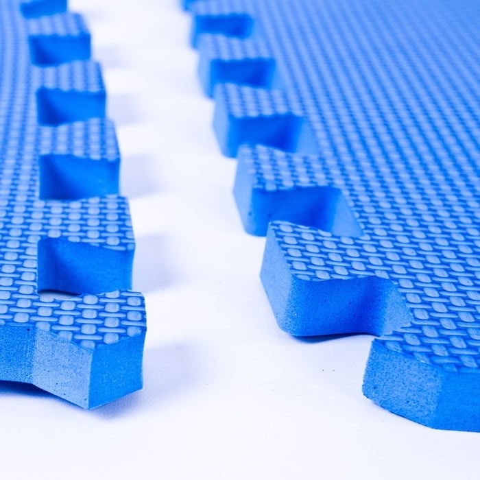 Covoras Modular Puzzle Bleu 61.5x61.5x1cm - 4buc [2]