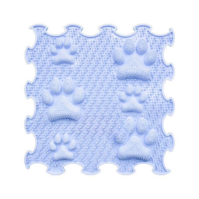 Covoras masaj tip puzzle, 8 piese cu texturi variate – First Steps [6]
