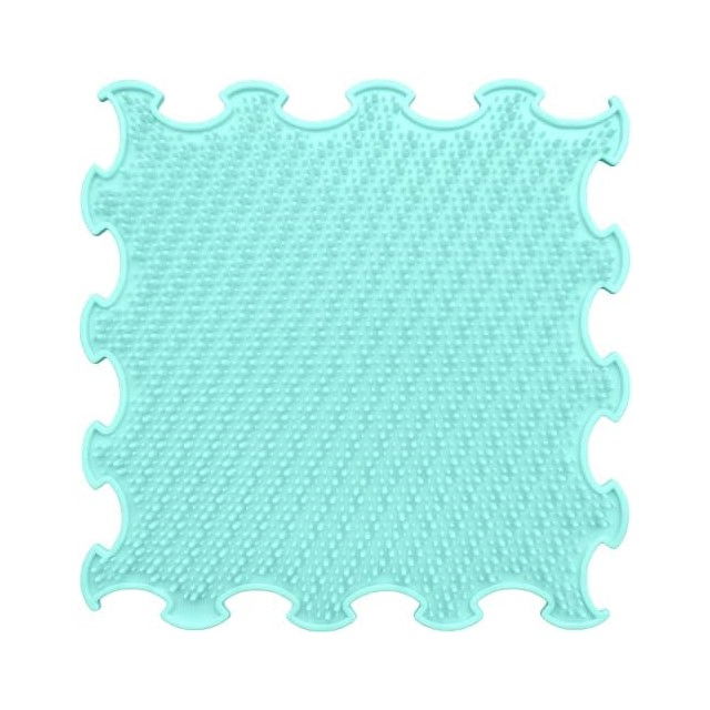 Covoras ortopedic, senzorial, set puzzle, 8 piese cu diferite texturi, Sensory&Calm Pastel Set [8]