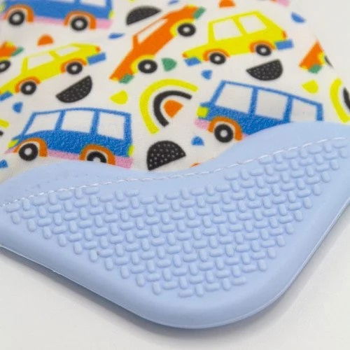 Cravata bebelusi cu accesoriu de dentitie BabyJem, Bleu [4]