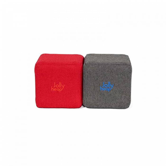 Cuburi Magnetice Basic de joaca, JollyHeap, 100 cuburi, Verde-Gri Inchis [2]