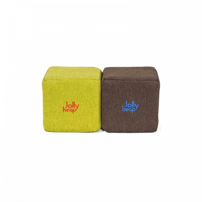 Cuburi Magnetice, JollyHeap Medium, 50 cuburi,  Verde-Maro [2]