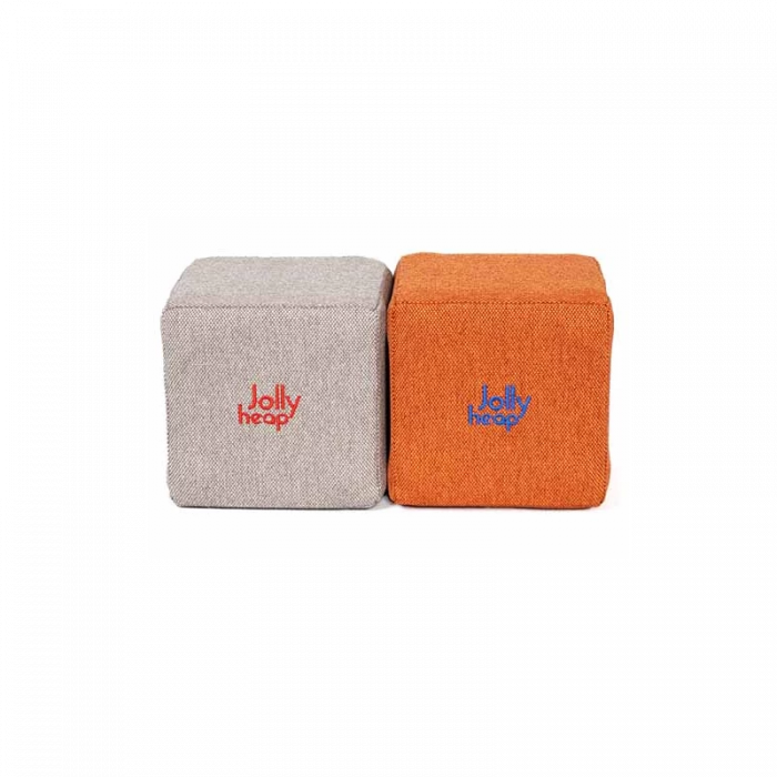 Cuburi Magnetice, JollyHeap Medium, 50 cuburi,  Gri-Portocaliu [2]