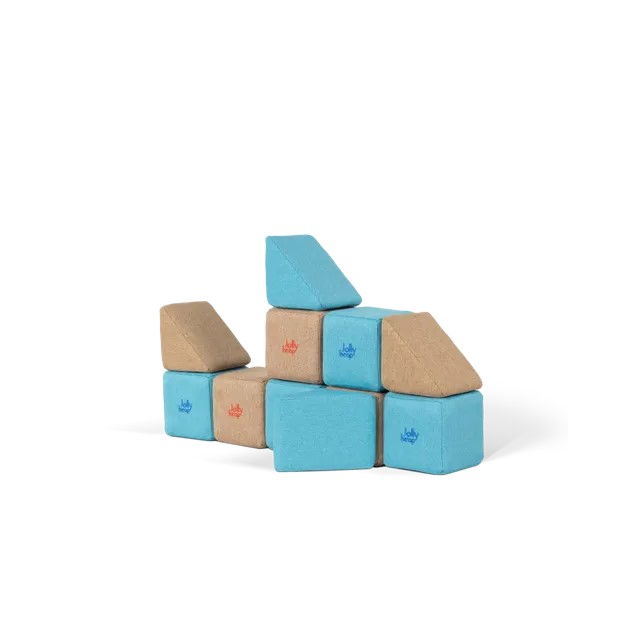 Cuburi Magnetice pentru construit, JollyHeap PIXI, 12 cuburi, Diverse Culori [10]