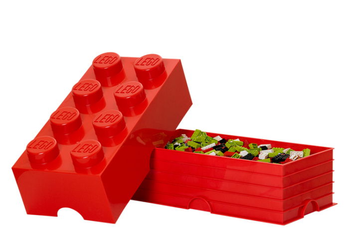 Cutie depozitare LEGO® 2x4 rosu (40041730) [2]