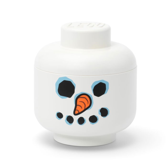 Cutie depozitare S cap minifigurina LEGO - Om de zapada (40310815) [1]