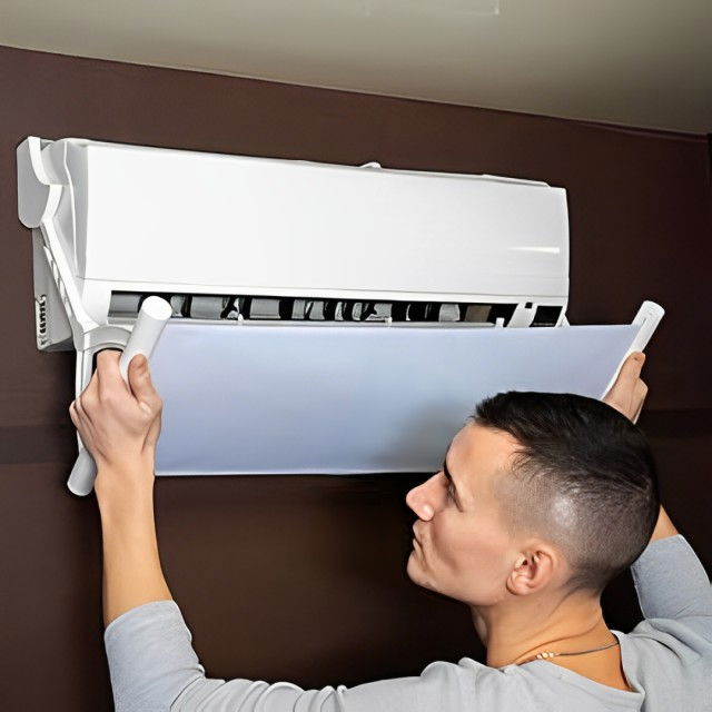 Deflector aer conditionat protectie curent aer [13]