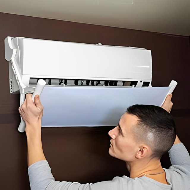 Deflector aer conditionat protectie curent aer [13]