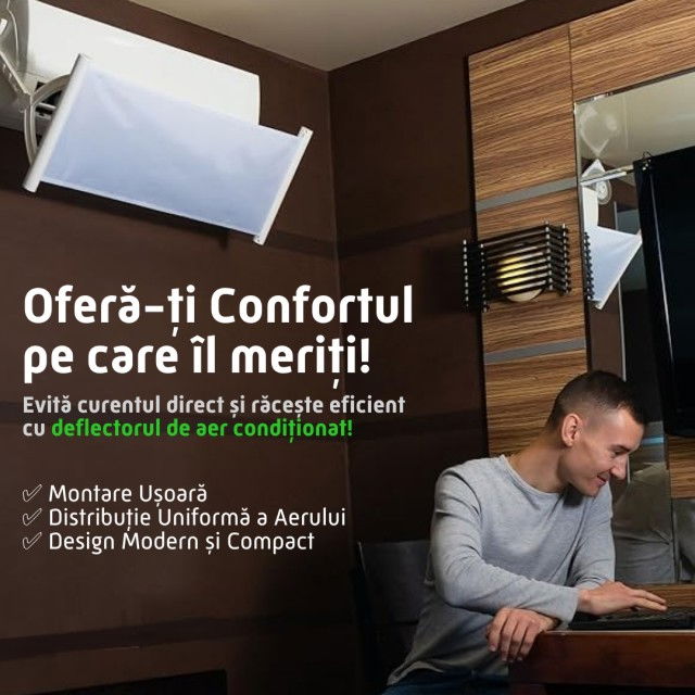 Deflector aer conditionat protectie curent aer [2]