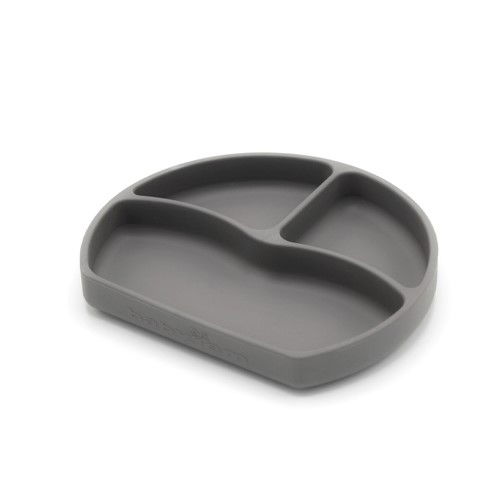 Farfurie din silicon cu 3 compartimente pentru auto-diversificare BabyJem, Diverse culori [2]