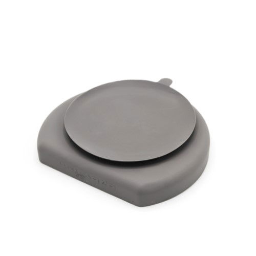 Farfurie din silicon cu 3 compartimente pentru auto-diversificare BabyJem, Diverse culori [5]