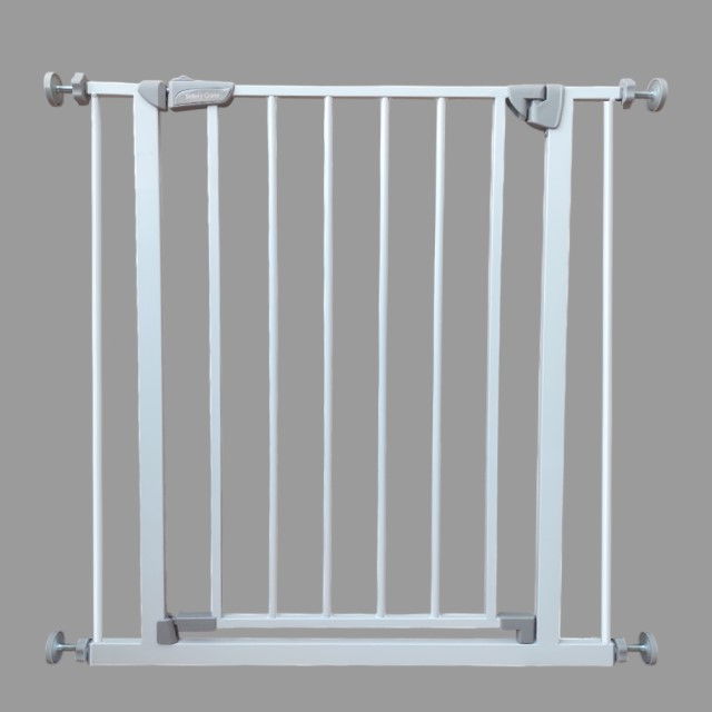PACHET 3x Poarta Siguranta Copii, 71-77 cm, Montaj Presiune, Alb [11]