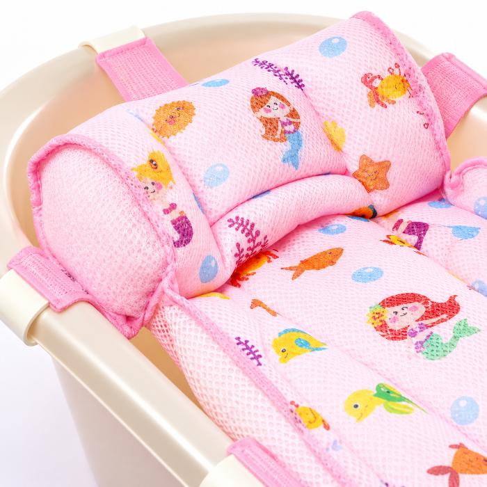 Hamac din spuma pentru cadita Ocean Baby, Roz [4]