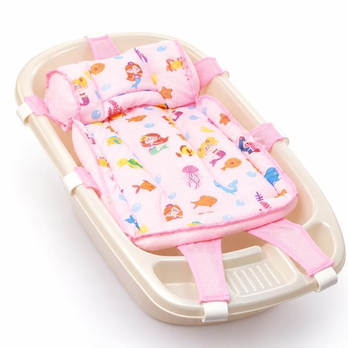 Hamac din spuma pentru cadita Ocean Baby, Roz [10]